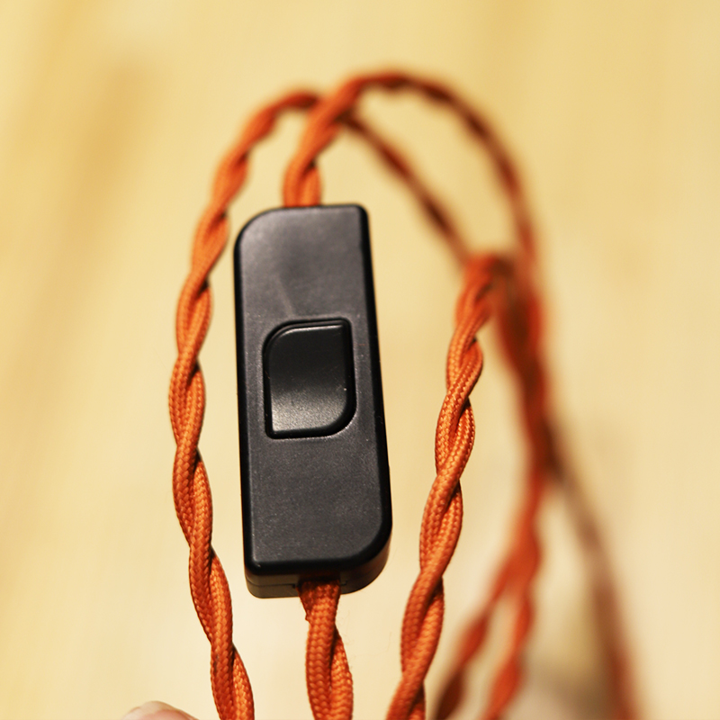 Fil torsadé vieux rose