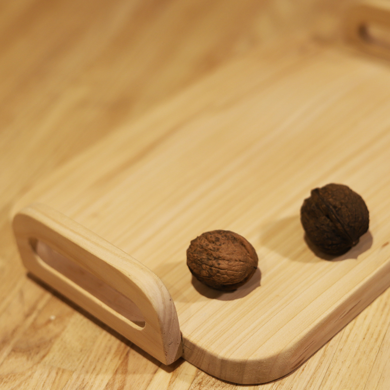 Coins arrondis poignée plateau