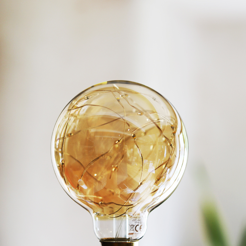 Ampoule paillette filament LED OWO