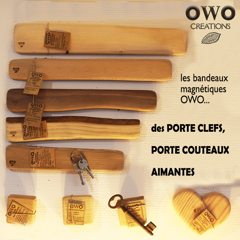 porte couteaux mural aimanté